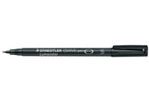 Staedtler Lumocolor CD/DVD Permanent Marker 0.4mm Line Black (Pack 10) - 310CDS9
